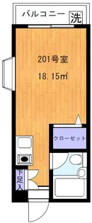 ベルヴィラージュ【2階】の間取り