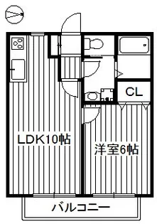 グリーンポートT・AーH【1階】の間取り