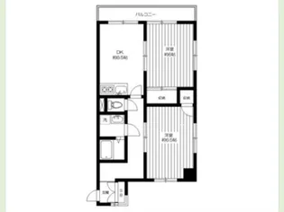 エスワイ・レジデンス【2階】の間取り