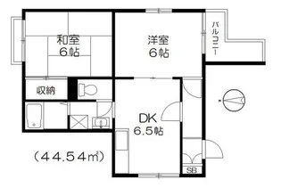 メゾンM【2階】の間取り