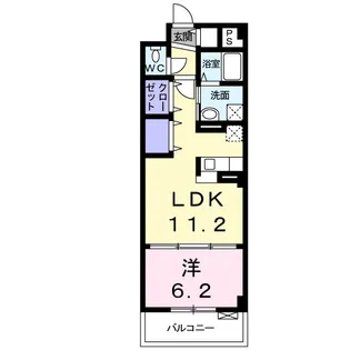 ロイヤル マム【1階】の間取り