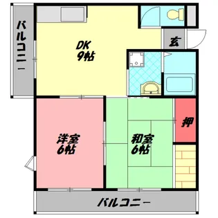 ハイム21【4階】の間取り