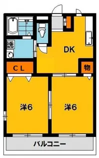 ジーベンエルフ【1階】の間取り