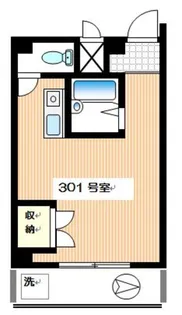 グリーン・ピース【3階】の間取り