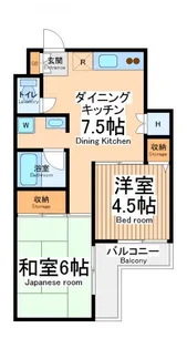 ドミール太陽2【3階】の間取り