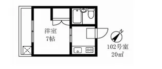 パインエイト【1階】の間取り