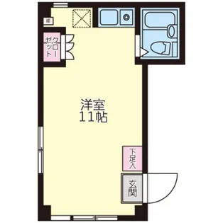 パッサージュ代々木公園【4階】の間取り