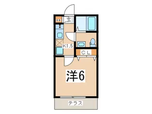 Reseda【1階】の間取り