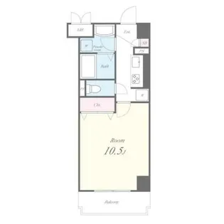 West練馬春日町【4階】の間取り