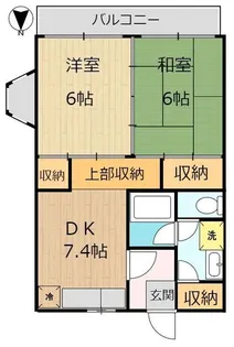 ヴェルドミール小杉【2階】の間取り