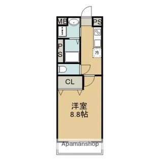 Maison de Parfait 庄田【3階】の間取り