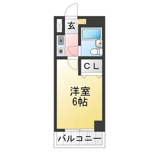 プランドール富浜第II【4階】の間取り