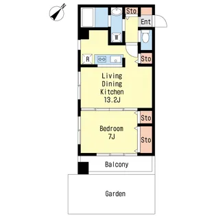 リベルタ【1階】の間取り