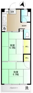 サガミ大銀マンション【3階】の間取り