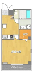 ルージェ東葛西【3階】の間取り