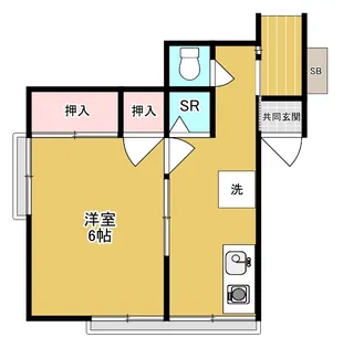 メゾン啓真【2階】の間取り