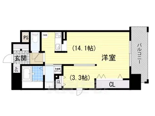プリマクラッセ【3階】の間取り