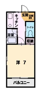 ファミール湘南【1階】の間取り