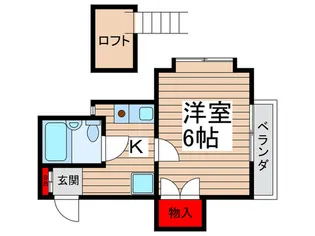 エイト横須賀【2階】の間取り