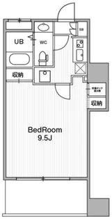 アーバンフラッツ池袋プレミアム【21階】の間取り