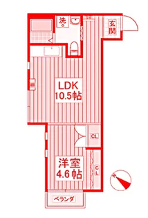 DAIYU31番館【3階】の間取り