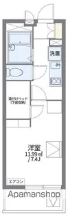 レオパレスグランシャリオ【4階】の間取り