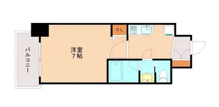 アスヴェル神戸ハーバーサイド【9階】の間取り