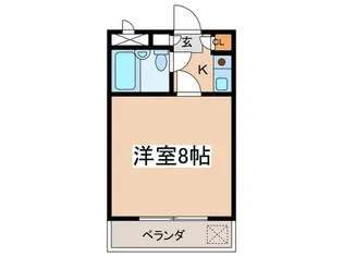 第二 エステート・オギモト【3階】の間取り