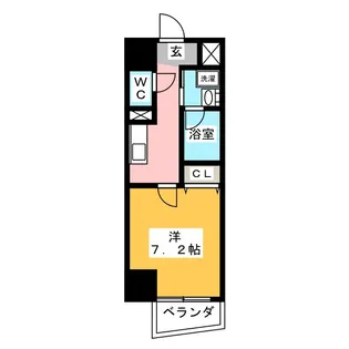 K’Sコート【2階】の間取り