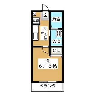 サニーコート奥沢【2階】の間取り