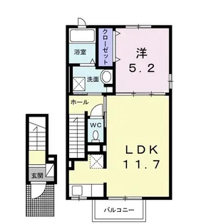 ヴィラファインIII【2階】の間取り