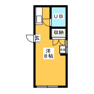 コーポ梓【2階】の間取り