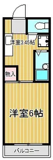 さくらハイツ【1階】の間取り