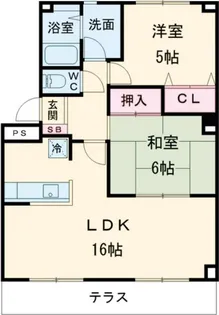 セ・プール【2階】の間取り