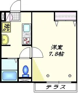 ヘーベルコート池上【2階】の間取り