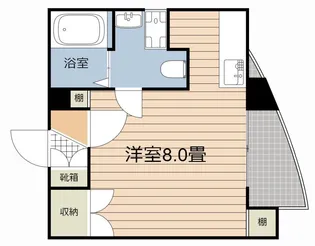 サンロード大内田【5階】の間取り