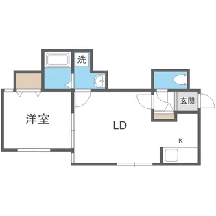 ラスティ40【3階】の間取り