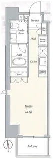 イースト秋葉原【11階】の間取り