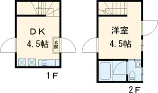 ニシオギソウ【1階】の間取り