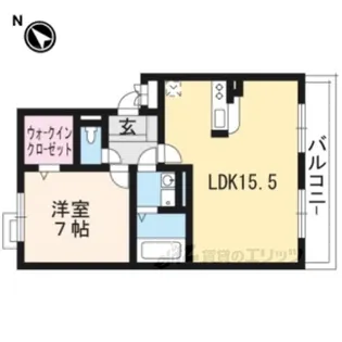 レークタウンA棟【1階】の間取り