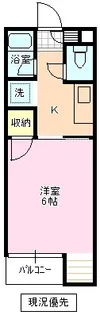 サンハイツ妻科【2階】の間取り