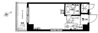 新宿ダイカンプラザシティ【6階】の間取り