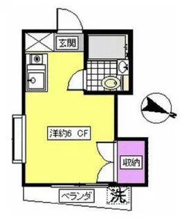 ハッピー曙【3階】の間取り