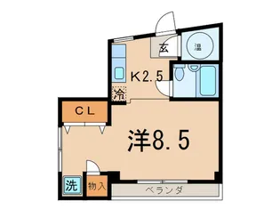 不二ハイツの間取り