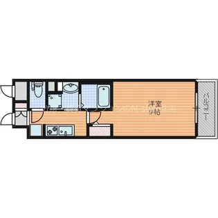 エグゼ心斎橋EAST【9階】の間取り