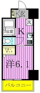 ラグジュアリーガーデン東松戸【10階】の間取り