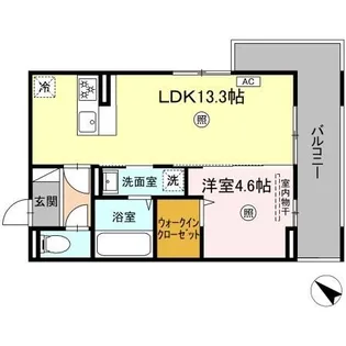 Colline bleue【2階】の間取り