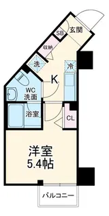 Log鶴見【2階】の間取り