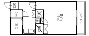 代栄パレスNo.35【2階】の間取り