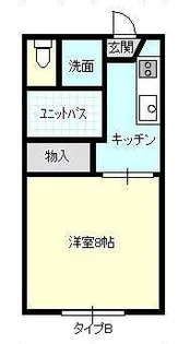 グリーンハイツ上田【1階】の間取り